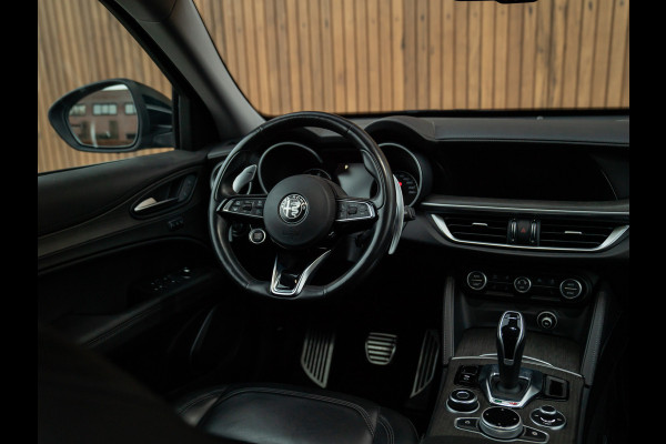Alfa Romeo Stelvio 2.0T 280pk AWD Ti Lusso MY21 | Verde Visconti | Lederen dash. | CarPlay | Adapt. cruise