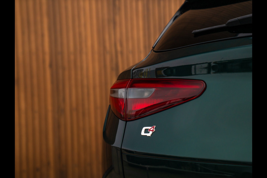 Alfa Romeo Stelvio 2.0T 280pk AWD Ti Lusso MY21 | Verde Visconti | Lederen dash. | CarPlay | Adapt. cruise