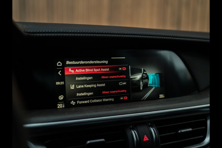 Alfa Romeo Stelvio 2.0T 280pk AWD Ti Lusso MY21 | Verde Visconti | Lederen dash. | CarPlay | Adapt. cruise