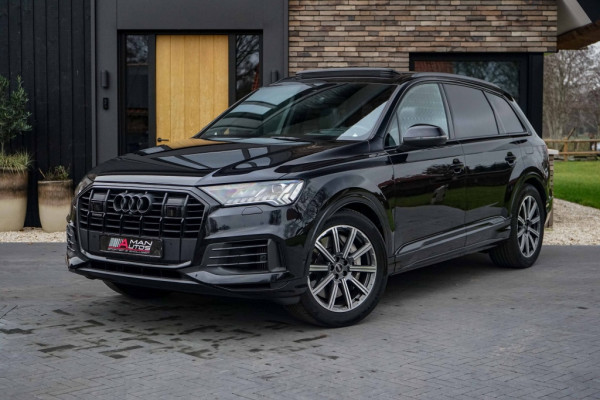 Audi Q7 55 TFSI e Quattro S-Line Pano/HUD/B&O/RS-Zetels/Trkhk/Black/Mass