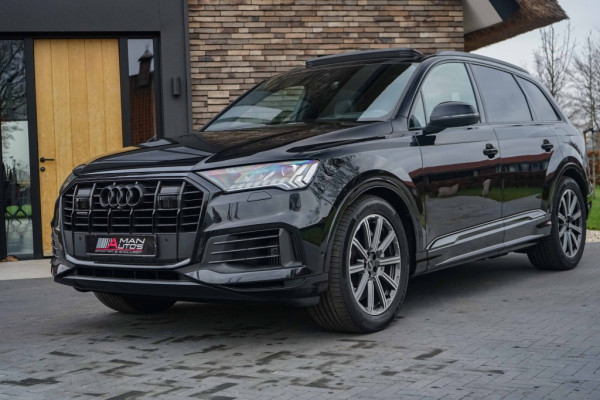 Audi Q7 55 TFSI e Quattro S-Line Pano/HUD/B&O/RS-Zetels/Trkhk/Black/Mass
