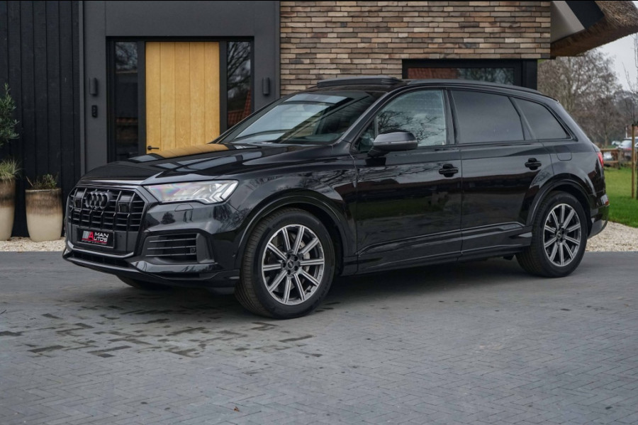 Audi Q7 55 TFSI e Quattro S-Line Pano/HUD/B&O/RS-Zetels/Trkhk/Black/Mass