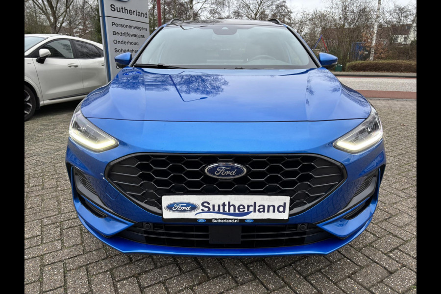 Ford FOCUS Wagon 1.0 EcoBoost Hybrid ST Line X 155pk | Trekhaak afneembaar | Panoramadak | Bang&Olufsen | Adaptive cruise control | Winter Pack | All season banden | Camera