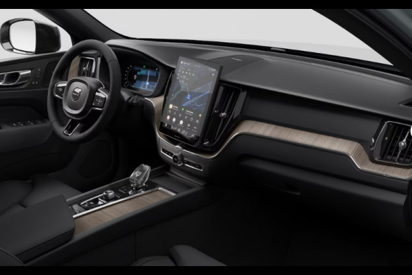 Volvo XC60 T6 350PK Automaat Plug-in hybrid AWD Plus Dark Elektrisch bedienbare voorstoelen met geheugen/ Stoelverwarming/ Stuurverwarming/ Harman Kardon audio/ 360 Camera/ BLIS