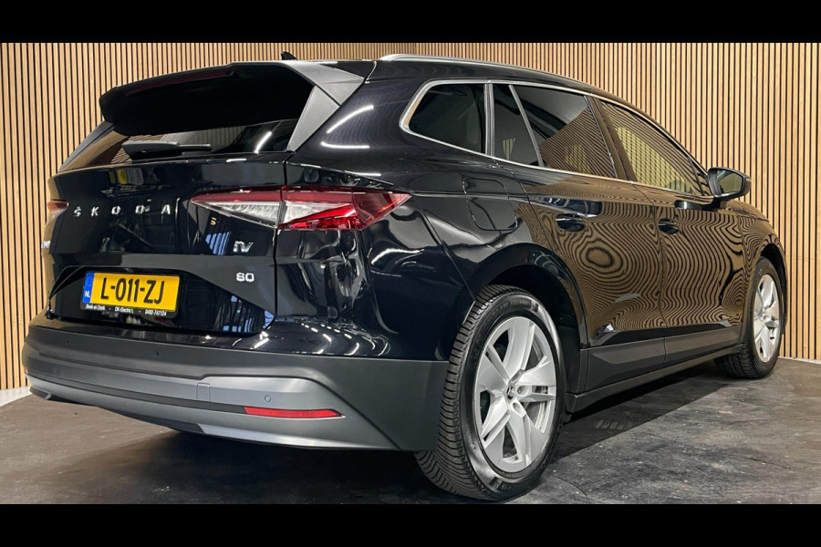 Škoda ENYAQ iV 80|92% SOH|GROTE ACCU|ELEK. A-KLEP|STOEL+STUURVERW|APPLE CARPLAY/ANDROID|CAMERA|NAVI|NAP|NL-AUTO|INCL. BTW|1e EIG|