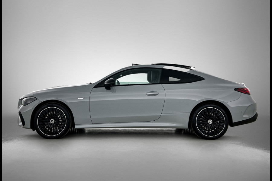 Mercedes-Benz CLE Coupé 300 e AMG Plug-In Hybride AMG Line Premium Plus | Night Pakket | Trekhaak | Distronic | Panorama Schuif-Kanteldak | Stuur en Stoelverwarming. Inclusief 24 maanden MB Certified garantie voor Europa.