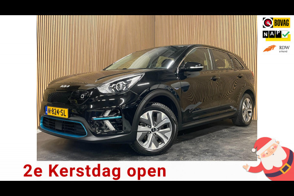 Kia e-Niro 64 kWh|100% SOH|NIEUWE LOGO|FACELIFT|3-FASE|TREKHAAK|1/2 LEDER|ACC|APPLE CARPLAY/ANDROID AUT|CAMERA|1e EIG|NL-AUTO|NAP|