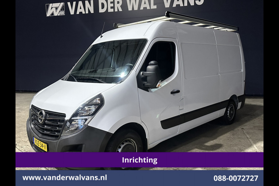 Opel Movano 2.3 Turbo 150pk L2H2 Inrichting Euro6 Airco | Imperiaal | 2500kg Trekhaak | Omvormer | Camera | Navigatie Cruisecontrol, Parkeersensoren, trap