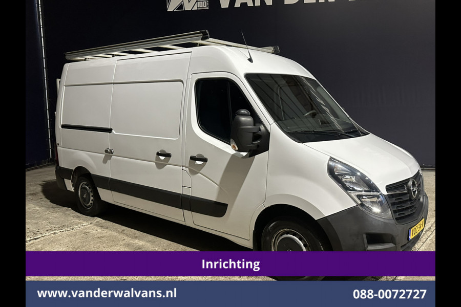 Opel Movano 2.3 Turbo 150pk L2H2 Inrichting Euro6 Airco | Imperiaal | 2500kg Trekhaak | Omvormer | Camera | Navigatie Cruisecontrol, Parkeersensoren, trap