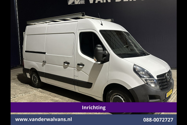 Opel Movano 2.3 Turbo 150pk L2H2 Inrichting Euro6 Airco | Imperiaal | 2500kg Trekhaak | Omvormer | Camera | Navigatie Cruisecontrol, Parkeersensoren, trap