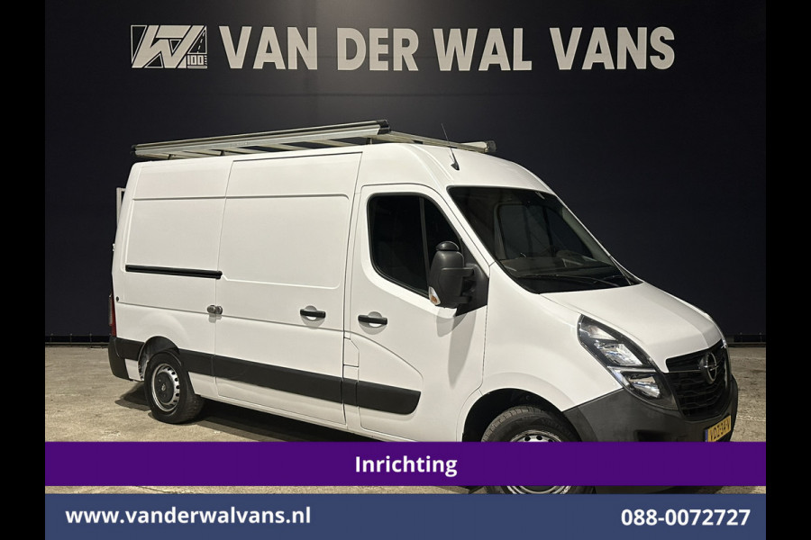 Opel Movano 2.3 Turbo 150pk L2H2 Inrichting Euro6 Airco | Imperiaal | 2500kg Trekhaak | Omvormer | Camera | Navigatie Cruisecontrol, Parkeersensoren, trap