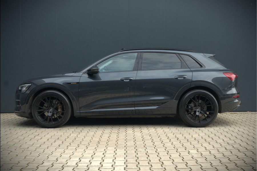 Audi e-tron 50 quattro Business edition Plus 71 kWh | Black Edition | Panoramadak | Memory Seats | Luchtvering | Adaptive Cruise Control | Keyless | Matrix LED | Leder | Stoelverwarming | NAP |