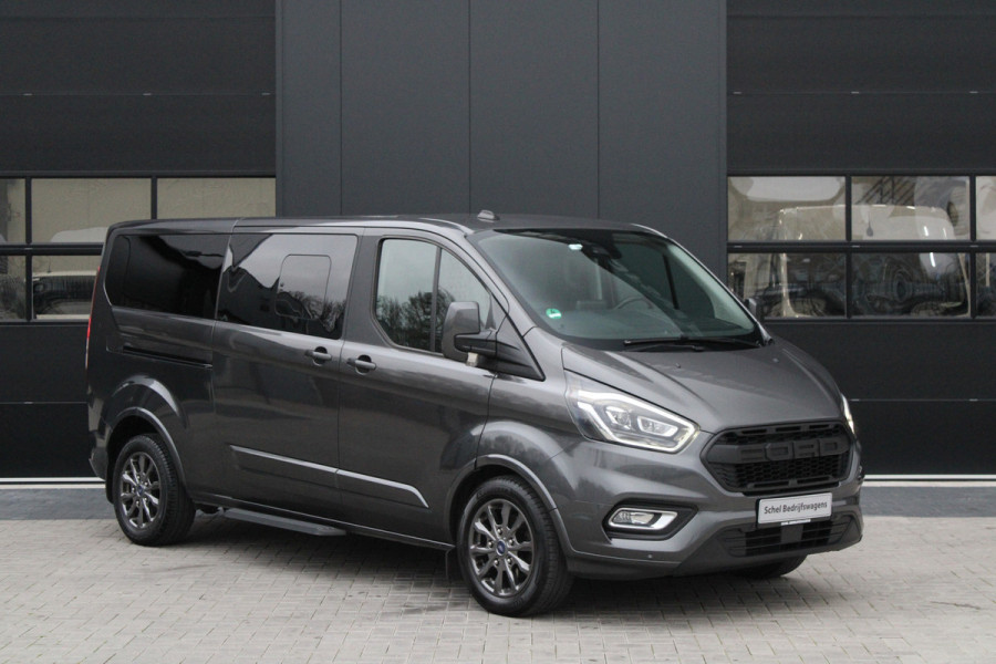 Ford Tourneo Custom 320 2.0 TDCI L2H1 185pk - 2x Schuif - Xenon - Trekhaak - Standkachel - Leder - Camera - Carplay - Blindspot - Rijklaar