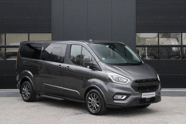 Ford Tourneo Custom 320 2.0 TDCI L2H1 185pk - 2x Schuif - Xenon - Trekhaak - Standkachel - Leder - Camera - Carplay - Blindspot - Rijklaar