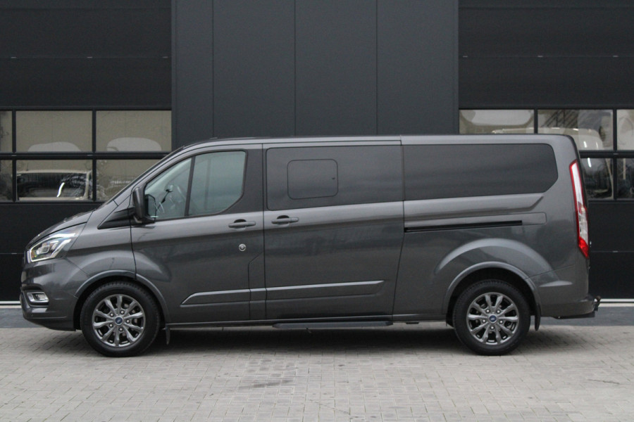 Ford Tourneo Custom 320 2.0 TDCI L2H1 185pk - 2x Schuif - Xenon - Trekhaak - Standkachel - Leder - Camera - Carplay - Blindspot - Rijklaar
