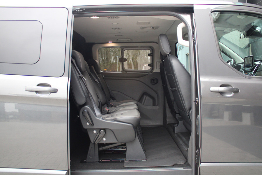 Ford Tourneo Custom 320 2.0 TDCI L2H1 185pk - 2x Schuif - Xenon - Trekhaak - Standkachel - Leder - Camera - Carplay - Blindspot - Rijklaar
