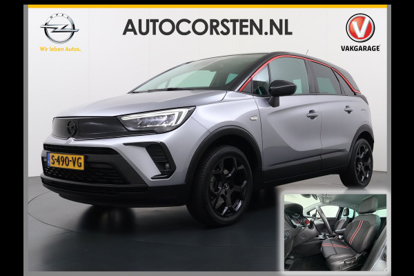 Opel Crossland T111pk GS Line 360°Camera Navi Apple Carplay Android Ecc AGR-Comfort Stoel Cruise Control Lane Assist DAB Led Lmv 17" Regen-Lichtsensor Two-tone Zeer complete Opel Crossland!
