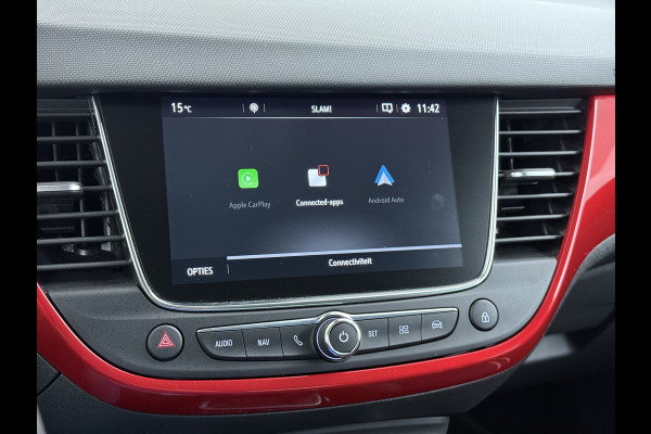 Opel Crossland T111pk GS Line 360°Camera Navi Apple Carplay Android Ecc AGR-Comfort Stoel Cruise Control Lane Assist DAB Led Lmv 17" Regen-Lichtsensor Two-tone Zeer complete Opel Crossland!