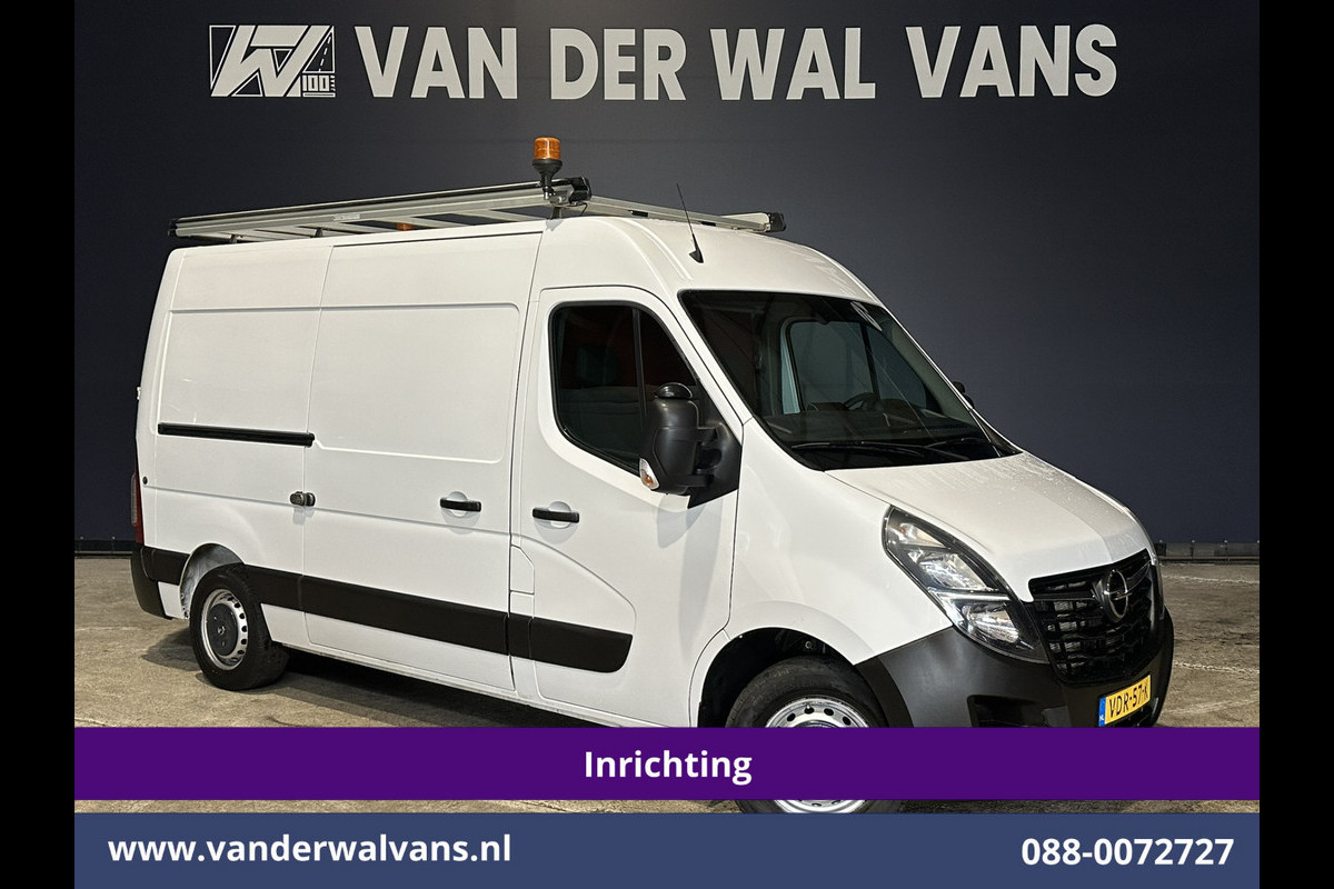 Opel Movano 2.3 Turbo 150pk L2H2 Inrichting Euro6 Airco | Imperiaal | 2500kg Trekhaak | LED | Camera Cruisecontrol, Parkeersensoren