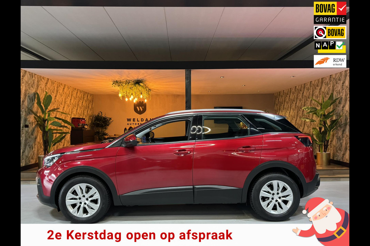 Peugeot 3008 1.2 PureTech Active Pack Garantie Afn. Trekhaak Cruise Clima Navi Led Lane PDC Rijklaar