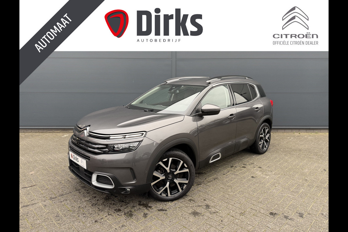Citroën C5 Aircross 130pk Shine (Leder incl verwarming/massage/geheugen - Elektrische klep - Camera - Grip Controle - Adaptieve Cruise Controle - 19