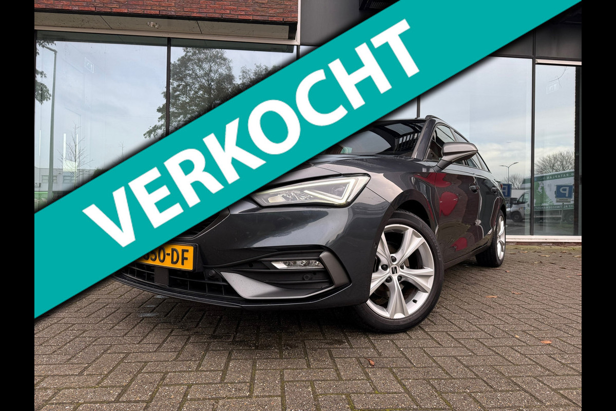 Seat Leon Sportstourer 1.0 TSI FR Business Intense - Navi - Parkeerhulp - Climate - Org.NL