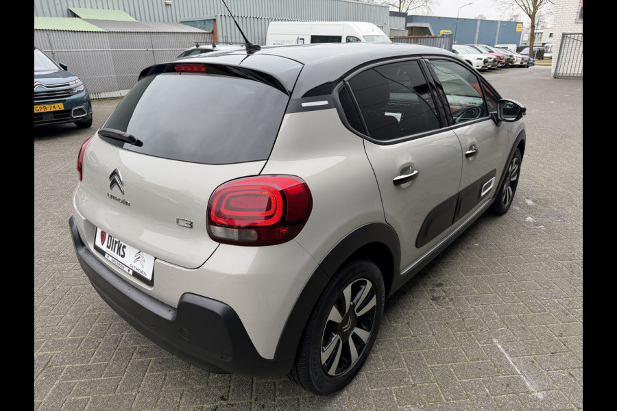 Citroën C3 110pk Max (Camera - Keyless Entry - Automatische Airco - LED - Navigatie - Apple Carplay)