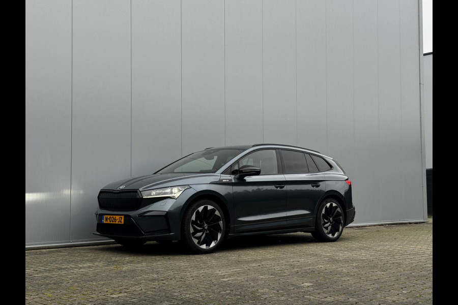 Škoda ENYAQ iV SPORTLINE 91,4% SOH SFEERVERLICHTING TREKHAAK ADAPTIVE CRUISE NAP