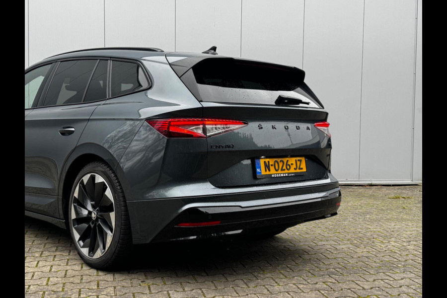 Škoda ENYAQ iV SPORTLINE 91,4% SOH SFEERVERLICHTING TREKHAAK ADAPTIVE CRUISE NAP