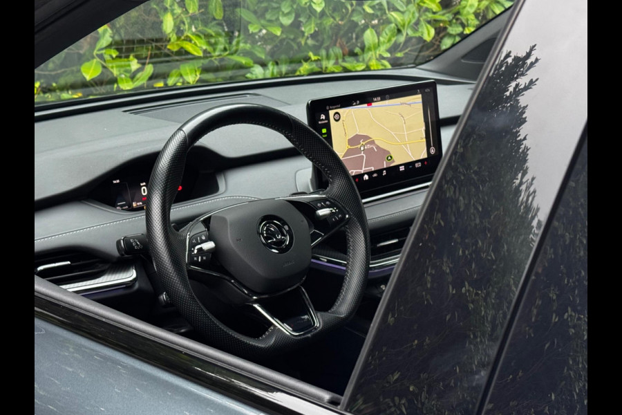 Škoda ENYAQ iV SPORTLINE 91,4% SOH SFEERVERLICHTING TREKHAAK ADAPTIVE CRUISE NAP