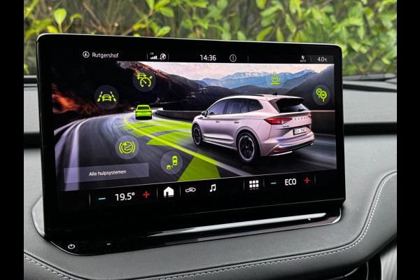 Škoda ENYAQ iV SPORTLINE 91,4% SOH SFEERVERLICHTING TREKHAAK ADAPTIVE CRUISE NAP