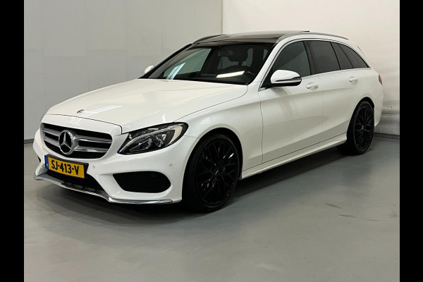 Mercedes-Benz C-Klasse Estate 180 / AMG / Pano / NL-auto / Trekhaak