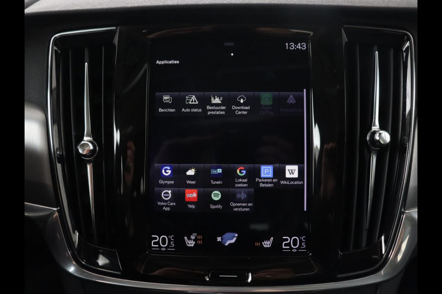 Volvo V90 2.0 T6 AWD Inscription Plug In | Panoramadak | Leder | Stoel & stuurverwarming | Trekhaak | Camera | Head-Up | Adaptive cruise | Achterbankverwarming | PHEV | Plug In