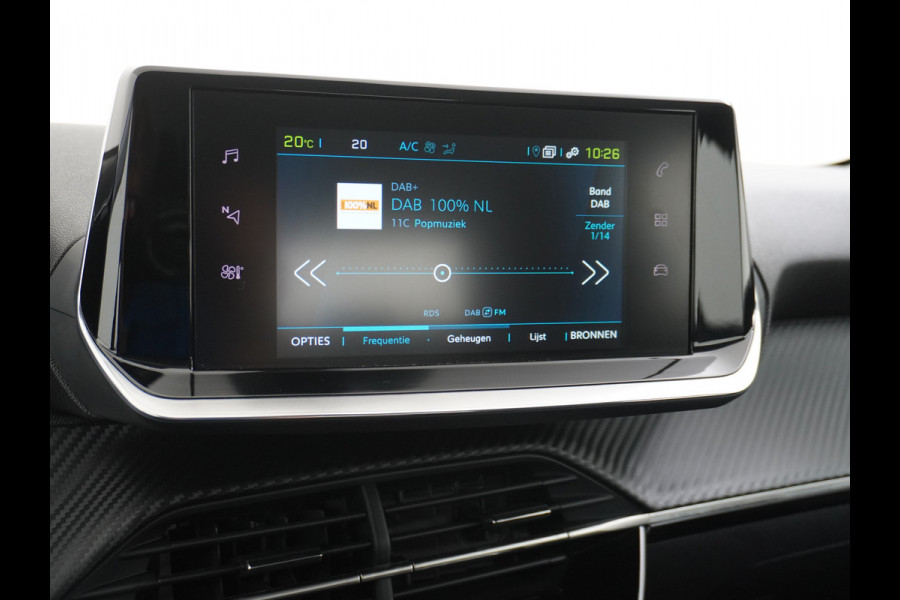 Peugeot e-208 EV 50kWh SOH 92% Navi Pdc Apple Carplay Android Auto Ecc Cruise Control Active Pack DAB+ Bluetooth Led Lmv Keyless Bluetooth Connected services 1e Eigenaar Origineel Nederlandse Auto