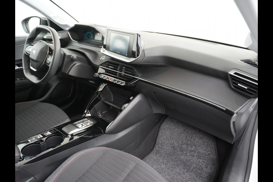 Peugeot e-208 EV 50kWh SOH 92% Navi Pdc Apple Carplay Android Auto Ecc Cruise Control Active Pack DAB+ Bluetooth Led Lmv Keyless Bluetooth Connected services 1e Eigenaar Origineel Nederlandse Auto