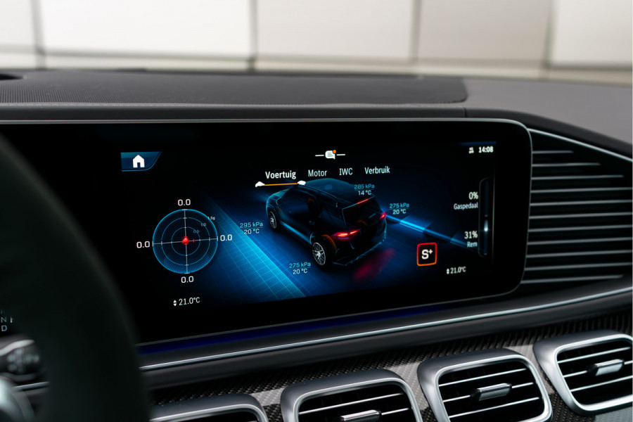 Mercedes-Benz GLE AMG 63 S 4M+ Facelift Carbon|Standkachel|Massage|Ruitleder|Burmester|HUD|Keyless|ACC|Softclose|Trekhaak