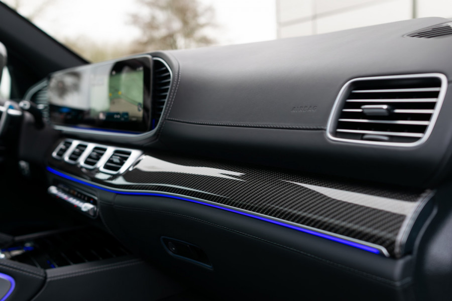 Mercedes-Benz GLE AMG 63 S 4M+ Facelift Carbon|Standkachel|Massage|Ruitleder|Burmester|HUD|Keyless|ACC|Softclose|Trekhaak