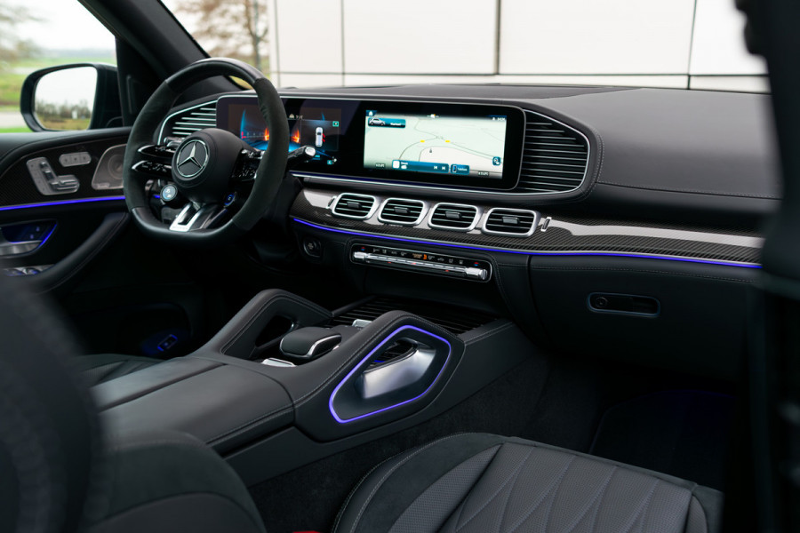 Mercedes-Benz GLE AMG 63 S 4M+ Facelift Carbon|Standkachel|Massage|Ruitleder|Burmester|HUD|Keyless|ACC|Softclose|Trekhaak