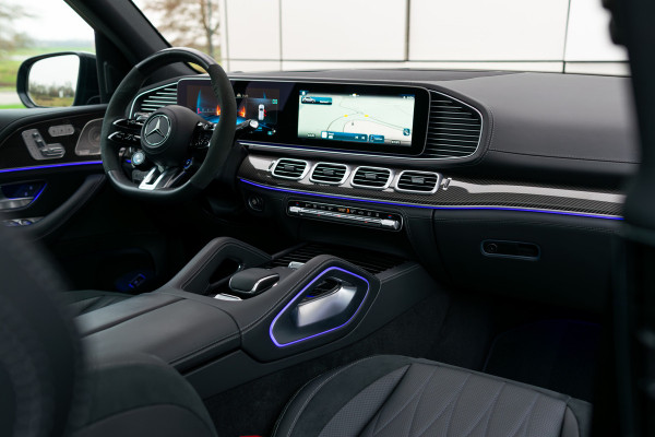 Mercedes-Benz GLE AMG 63 S 4M+ Facelift Carbon|Standkachel|Massage|Ruitleder|Burmester|HUD|Keyless|ACC|Softclose|Trekhaak