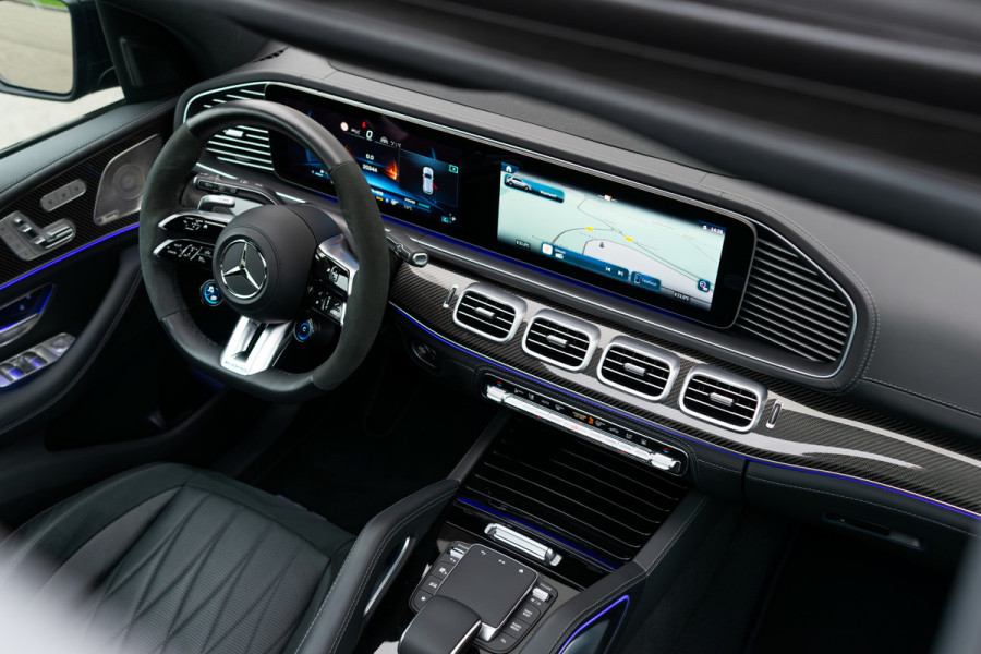 Mercedes-Benz GLE AMG 63 S 4M+ Facelift Carbon|Standkachel|Massage|Ruitleder|Burmester|HUD|Keyless|ACC|Softclose|Trekhaak