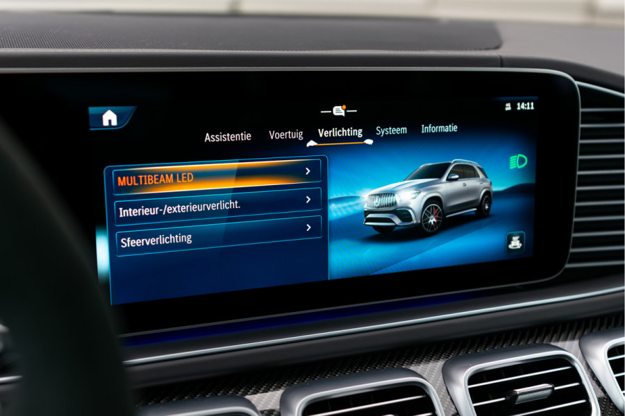 Mercedes-Benz GLE AMG 63 S 4M+ Facelift Carbon|Standkachel|Massage|Ruitleder|Burmester|HUD|Keyless|ACC|Softclose|Trekhaak