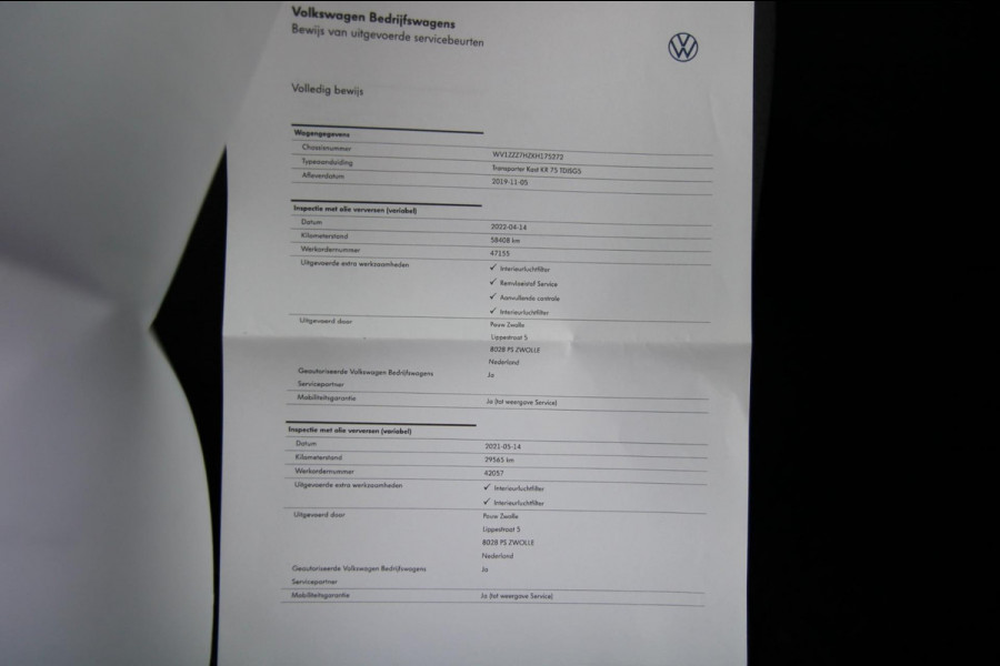 Volkswagen Transporter 2.0 TDI 102PK L1H1 Highline / Multi stuur / PDC 2x / Klep / Cruise