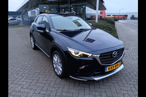 Mazda CX-3 2.0 SkyActiv-G 120 GT-M Line AUTOMAAT, Navi, Clima, Head-up, 18" etc. incl. 12 MND BOVAGGARANTIE