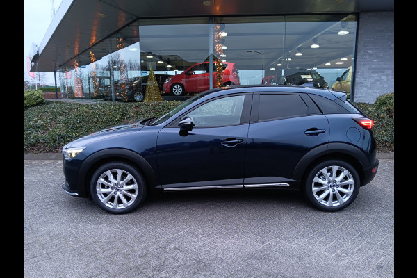 Mazda CX-3 2.0 SkyActiv-G 120 GT-M Line AUTOMAAT, Navi, Clima, Head-up, 18" etc. incl. 12 MND BOVAGGARANTIE
