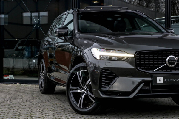 Volvo XC60 2.0 T8 AWD R-Design Long Range | Pano | Trekhaak | Facelift | Pine Grey | Harman Kardon | Memory | Elektrische stoelen