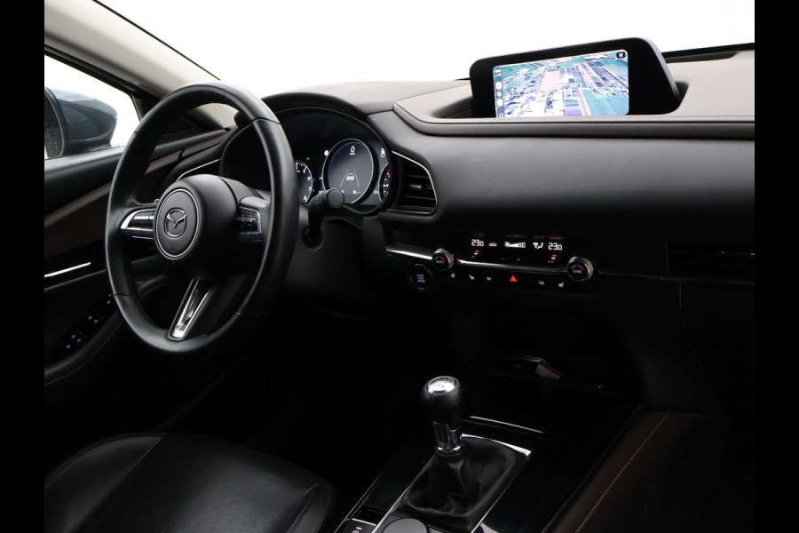 Mazda CX-30 2.0 e-SkyActiv-X M 180 PK HYBRID LUXURY + BOSE | TREKHAAK | LEDER | ADAPTIVE CRUISE | CAMERA