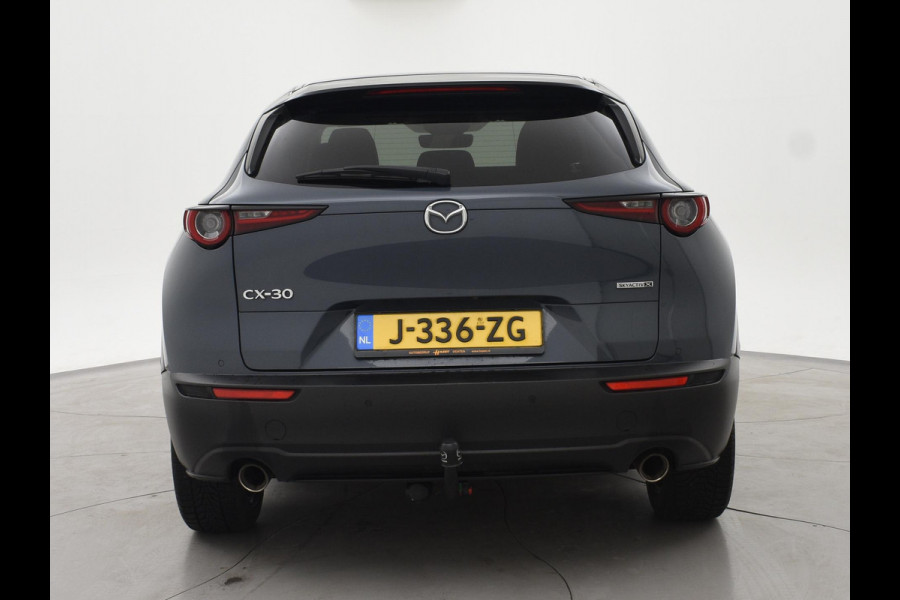 Mazda CX-30 2.0 e-SkyActiv-X M 180 PK HYBRID LUXURY + BOSE | TREKHAAK | LEDER | ADAPTIVE CRUISE | CAMERA