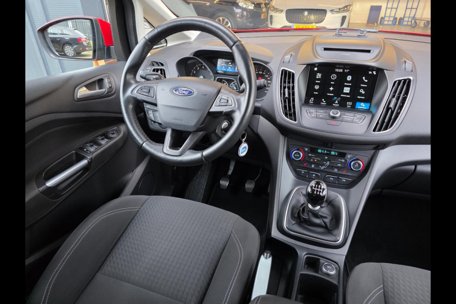 Ford C-MAX 1.5 Titanium / 150 PK / AFN.TREKHAAK / NIEUWE OH.BEURT / STOELVERW. / SENSOREN V+A / CARPLAY / NAVI / INCL. GARANTIE !