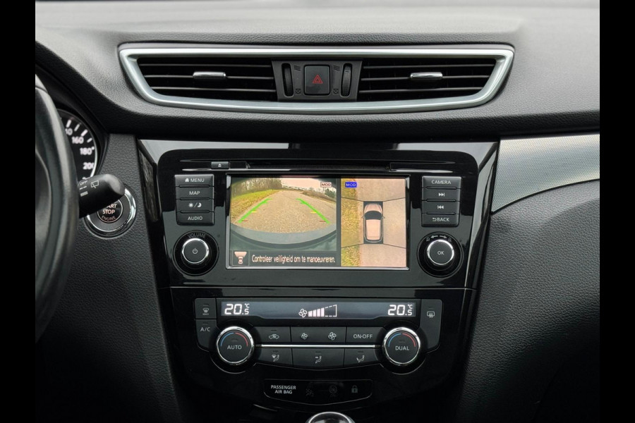 Nissan QASHQAI 1.3 DIG-T 158pk TEKNA + AUTOMAAT, panoramadak, luxe lederen interieur, 360 camera, stoelverwarming