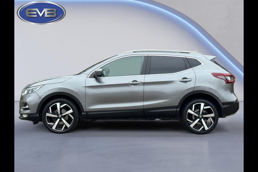 Nissan QASHQAI 1.3 DIG-T 158pk TEKNA + AUTOMAAT, panoramadak, luxe lederen interieur, 360 camera, stoelverwarming